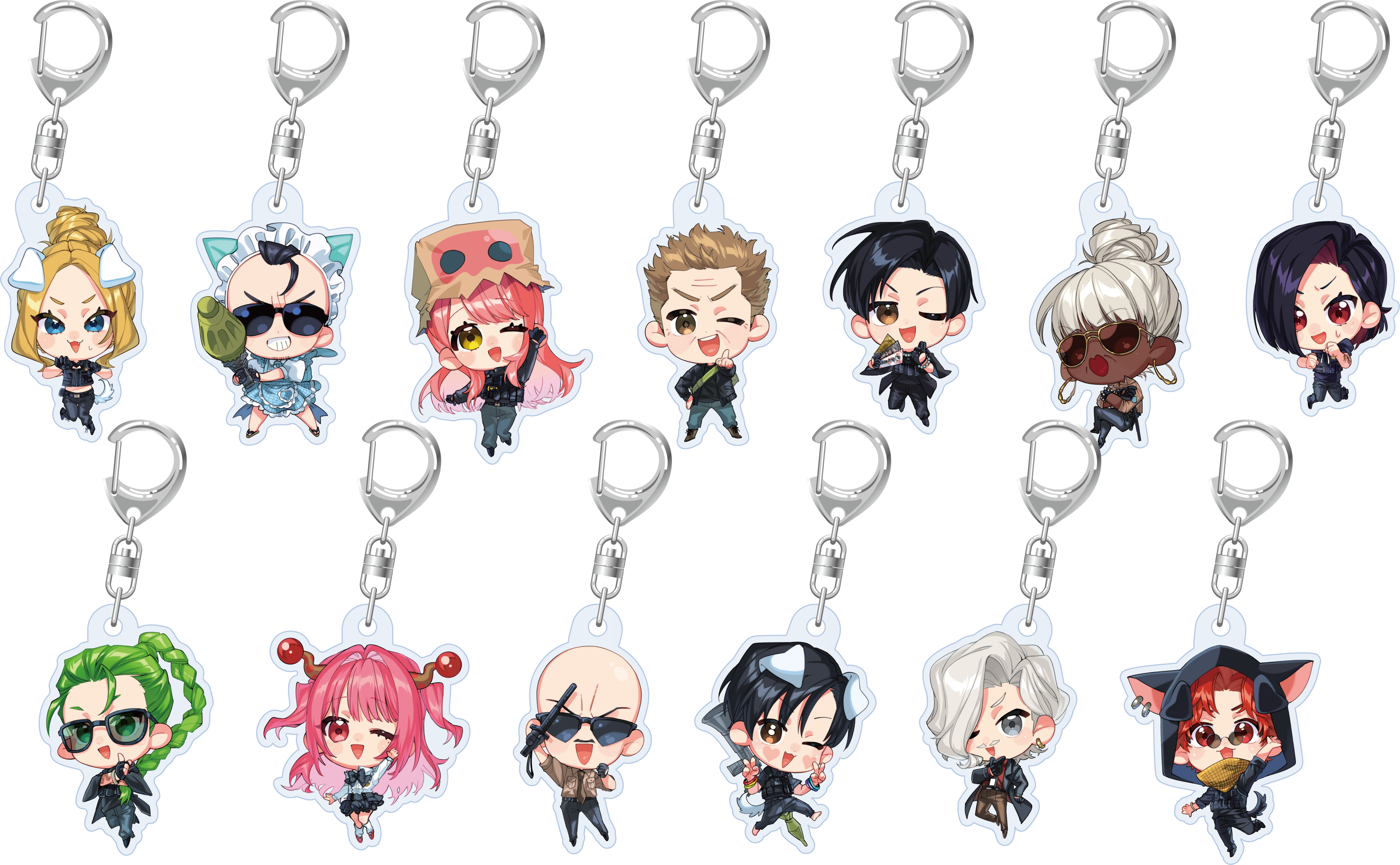 【ゲーム実況】アクリルキーホルダー アクリルキーホルダー(全13種) | SGPD POPUP STORE