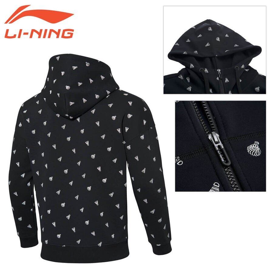 LI-NING リーニン ウォームアップジャケット Lサイズ 黒