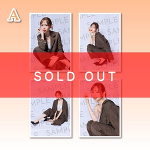 【八伏紗世生誕記念】ブロマイド4種1セット（×3パターン）【ZR0511】