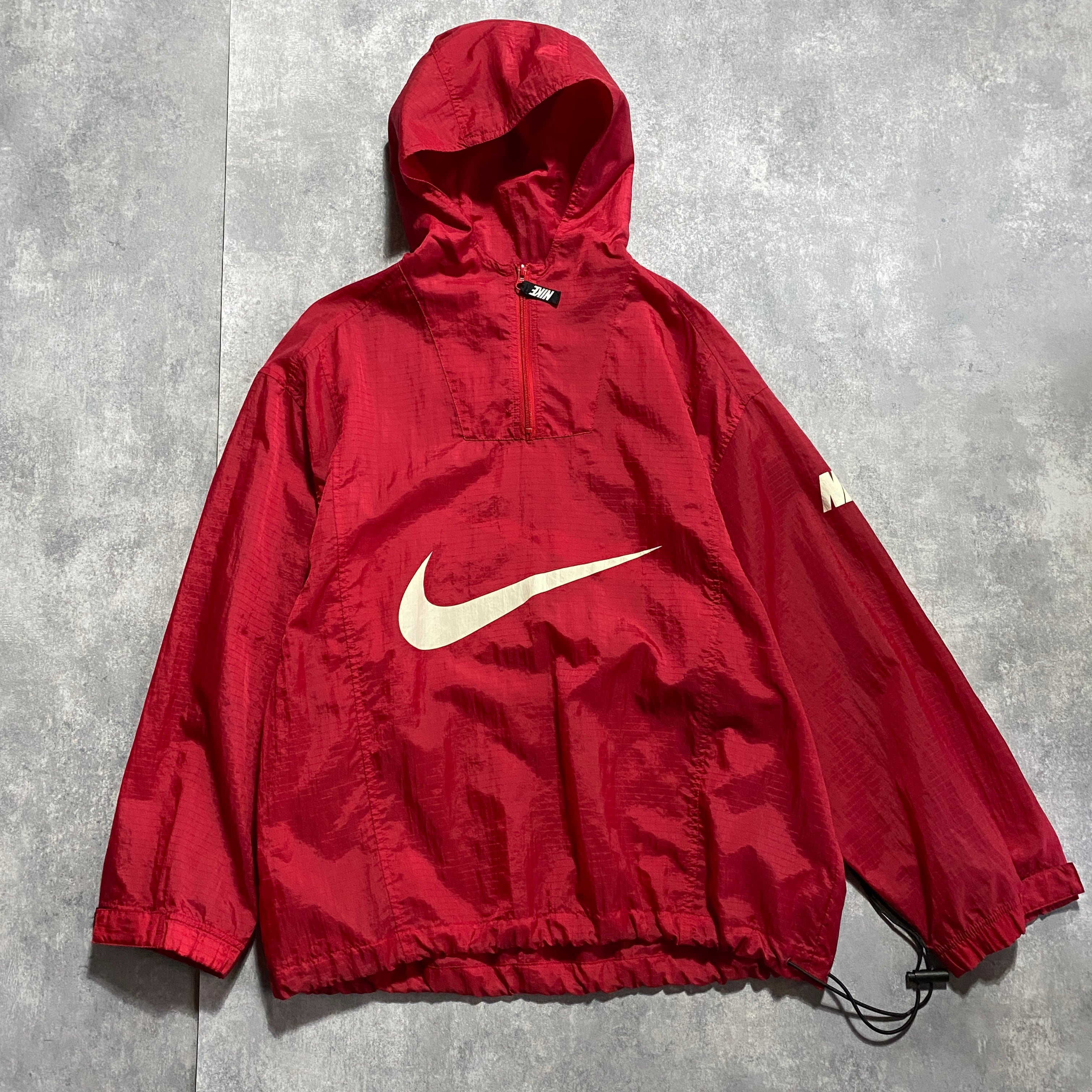 XLサイズ】90's NIKE ナイキ ビックスウォッシュ ハーフジップ