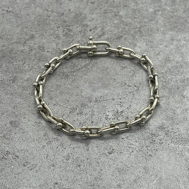 ティファニー TIFFANY ハードウェア スモールリンク ブレスレット SV