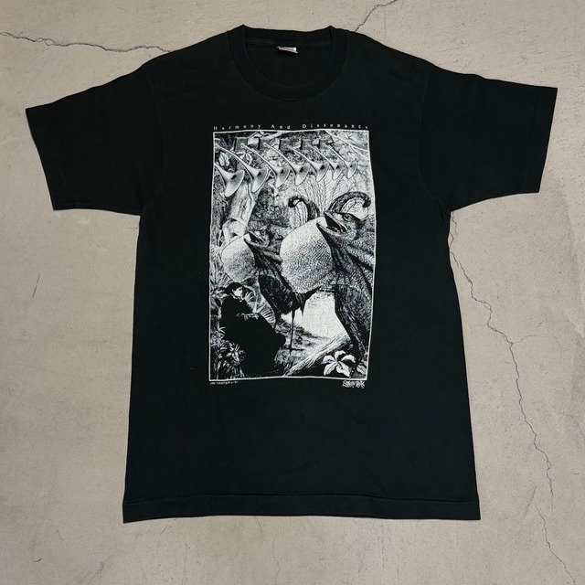 JIM HARTER "HARMONY AND DISSONANCE" S/S TEE 1990'S OLD