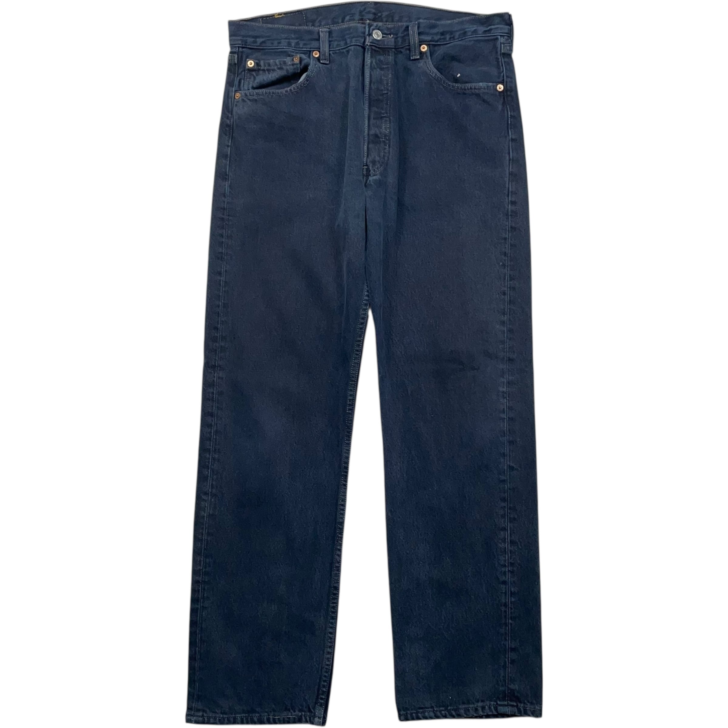 《実寸W34L31》Levi's リーバイス 501 デニムパンツ ストレート USA製 90年代 vintage no.7709