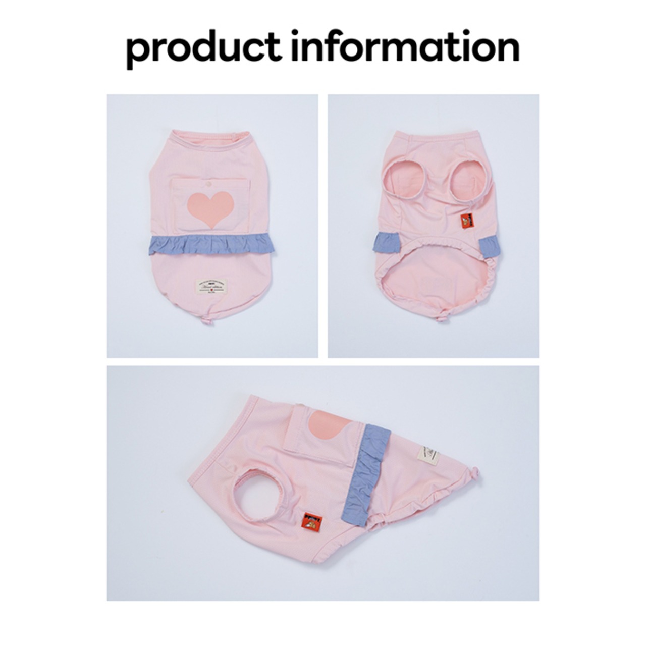 【puppygallery公式】Love Frill Cooling Top 4XL-5XL