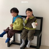【取寄/韓国直送】Hans テリーストライプベスト｜秋服｜韓国子供服｜26/AT