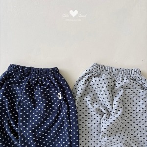 【ご予約】lalaland Heart jogger pants