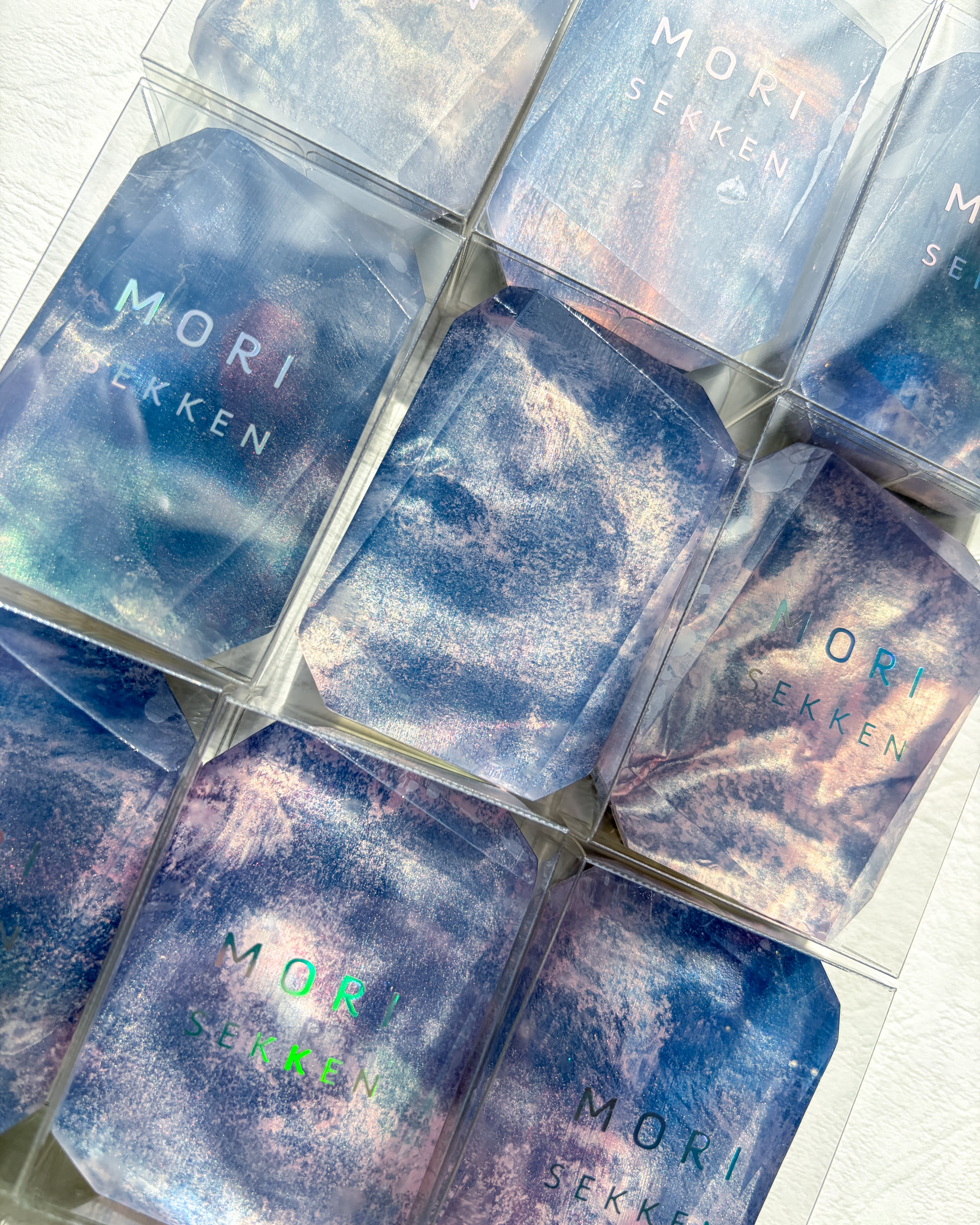 森石鹸×yuiaglass 夜の桜 石鹸【Blossoms' fun space東京限定品