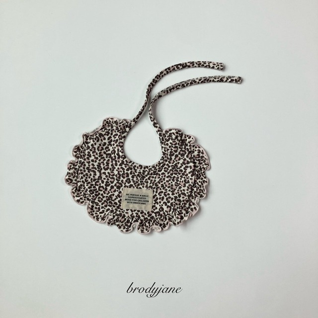 【取寄】brodyjane｜pink leo bib｜ピンクレオビブ｜FREE｜baby｜26 summer