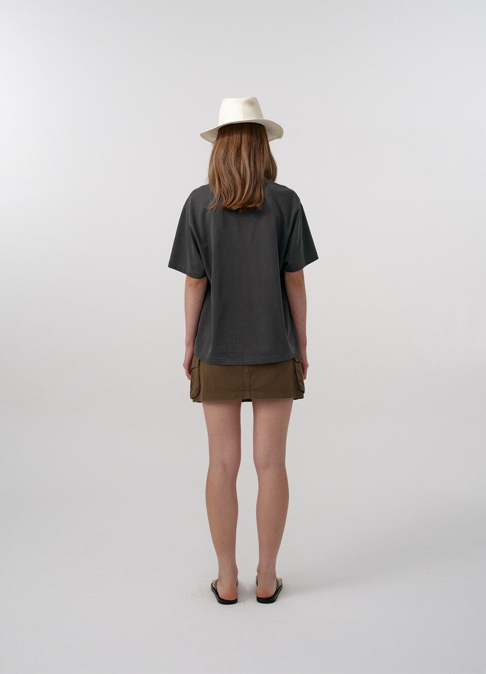 The Barnnet] Heart Logo Pigment T-Shirt 正規品 韓国ブランド