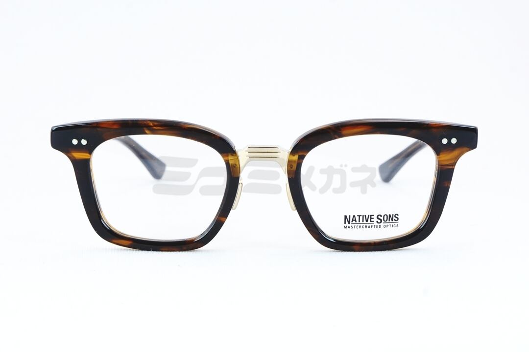 NATIVE SONS メガネ Stillman Col.Gasoline/Sun gold PM-023F