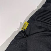 KOMINE コミネ サスペンダー付き 膝プロテクター入り ライディング パンツ サイズ XL /ライダース/ブラック/バイク/バイカー