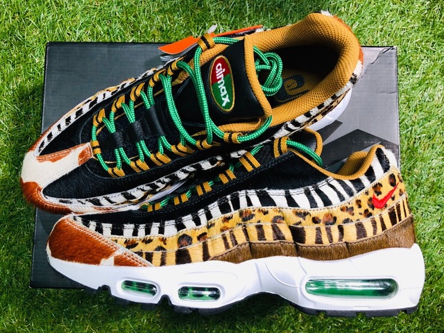 NIKE × atmos AIR MAX 95 DLX "ANIMAL PACK" AQ0929-200 27.5cm 220JH7855