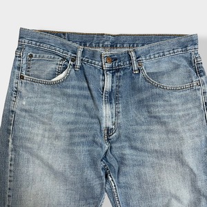 【LEVI'S】527 デニム ジーパン ジーンズ  ブーツカット フレア ベルボトム ダメージ W36 L34リーバイス US古着