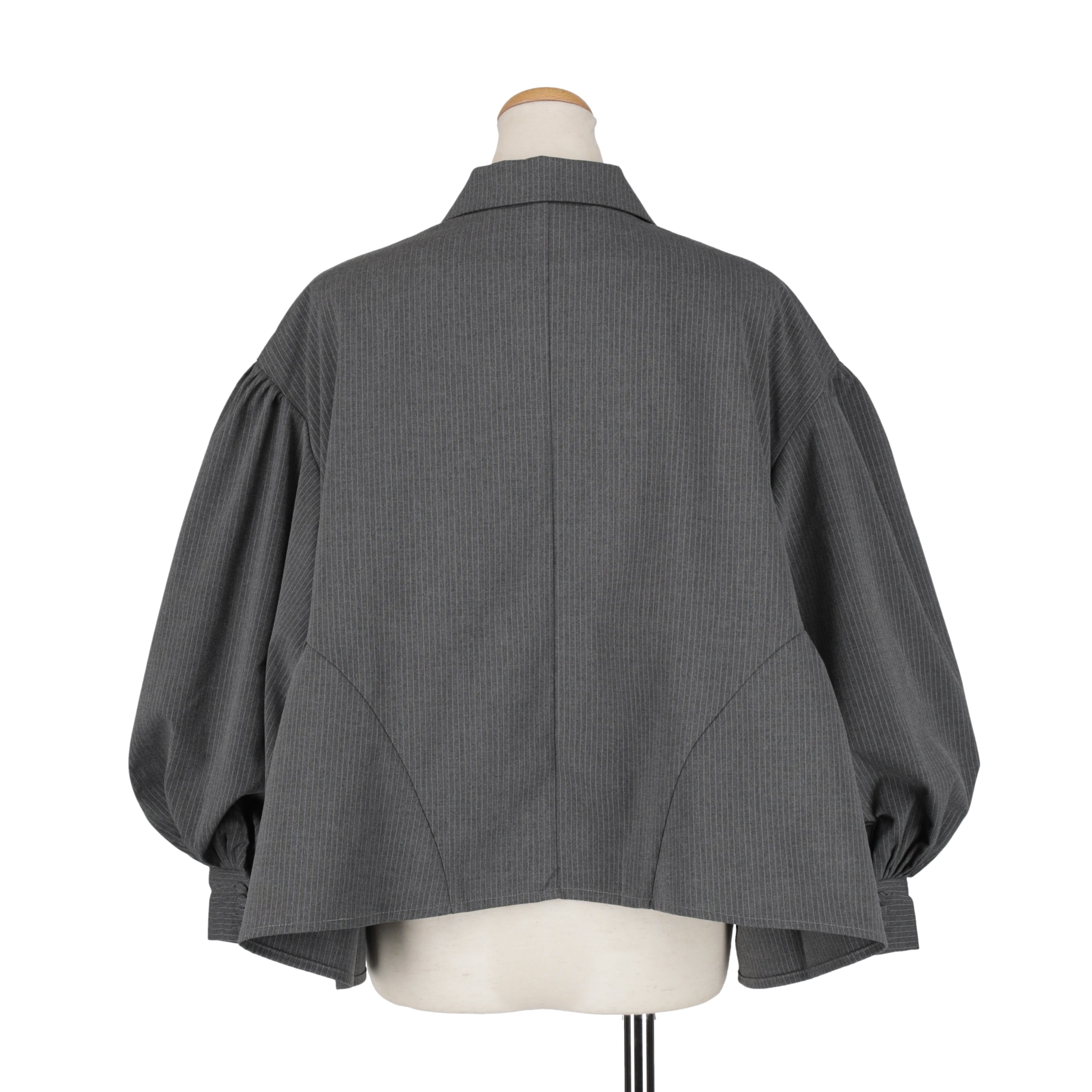 パフスリーブジャケット　GRAY