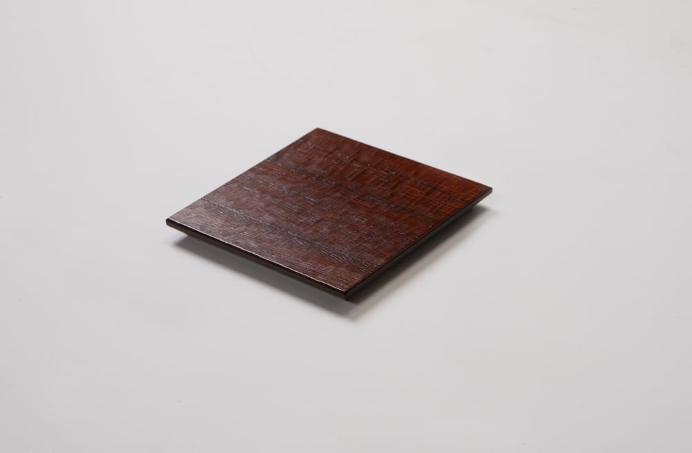 桐・コースター(はつり)　2枚セット