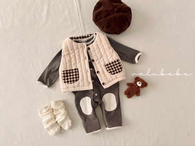【予約】Mare Quilted Vest (Bebe, Kids)