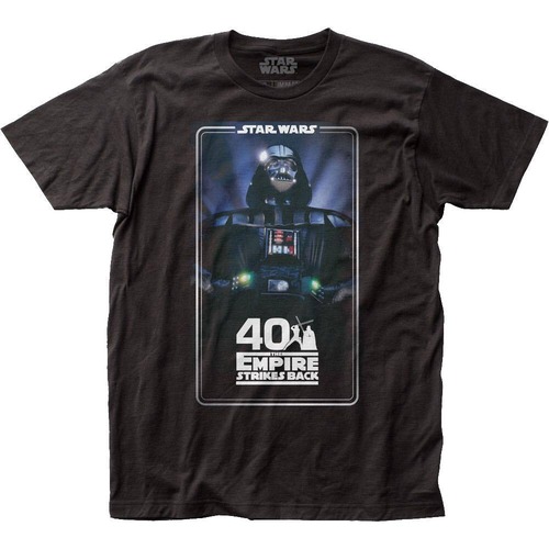 スター・ウォーズ Tシャツ Star Wars The Empire Strikes Back 40th Anniversary Black T-Shirt