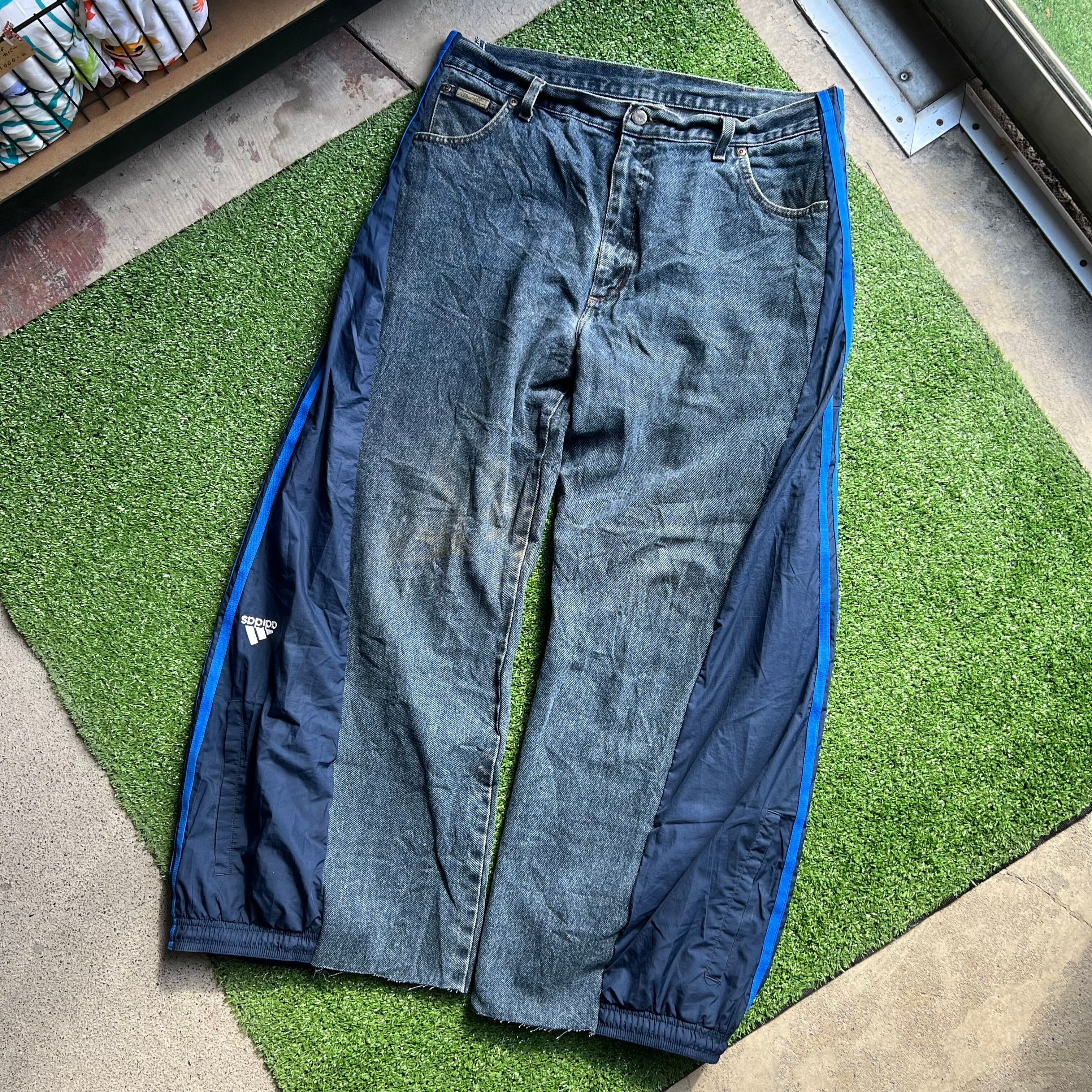 リメイク / デニム / adidas / ジャージドッキング | 古着屋 SATO-サト-