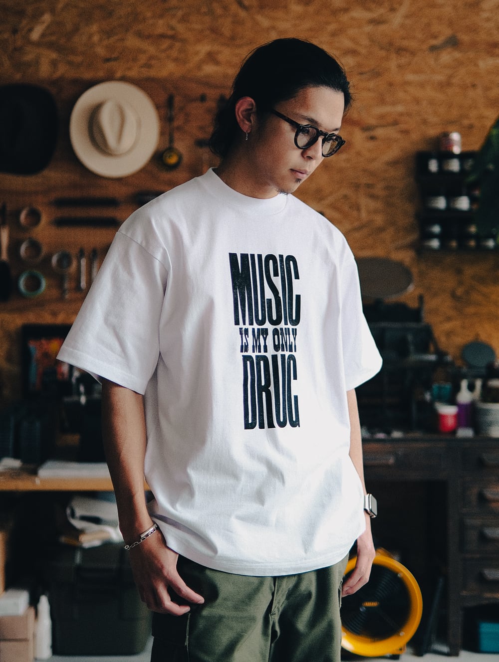 MUSIC IS MY ONLY DRUG