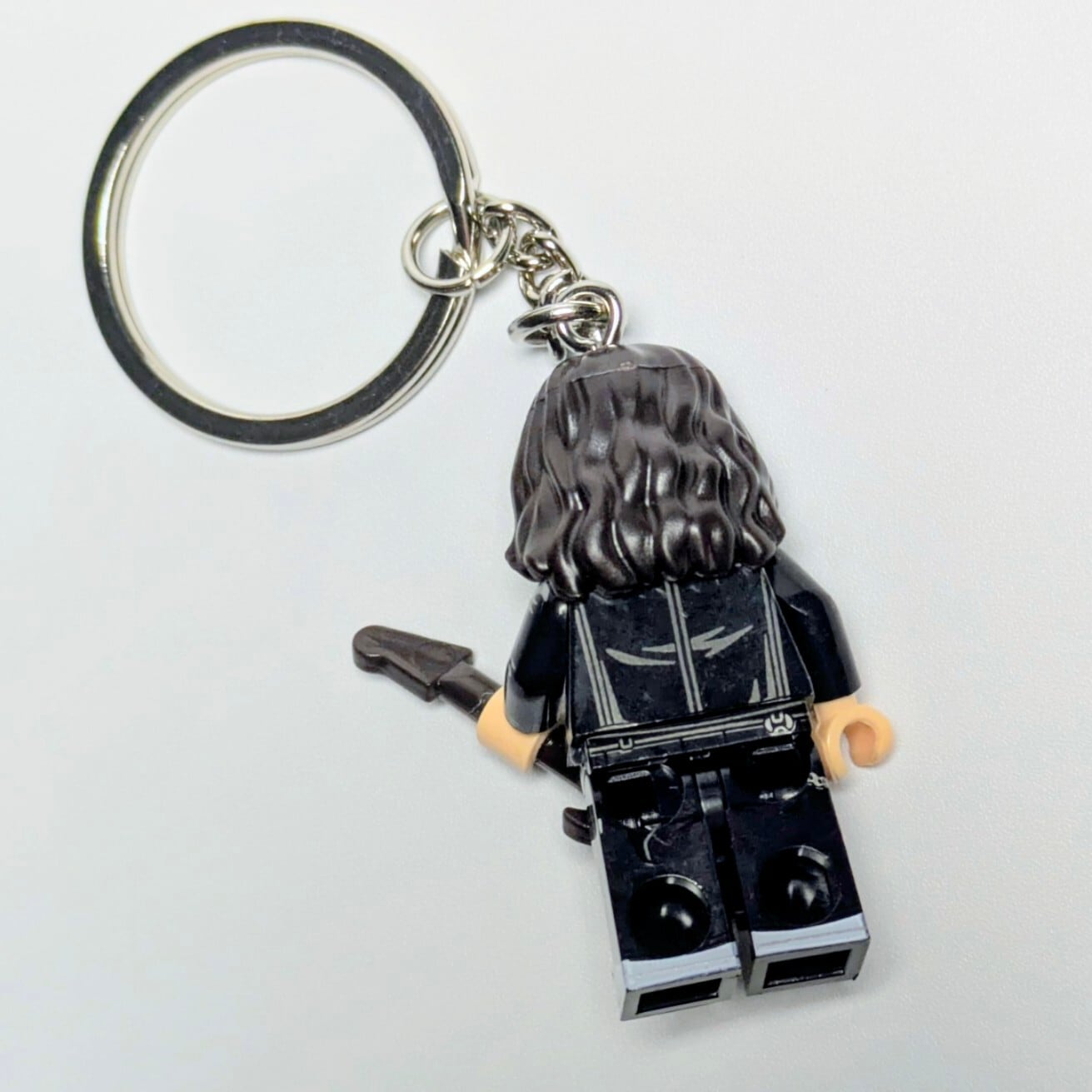 ☆ブロックフィギュアキーホルダー☆【 Stranger Things / ストレンジャーシングス 】 エディー・マンソン Moto Jacket〚アメリカン雑貨 アメトイ〛