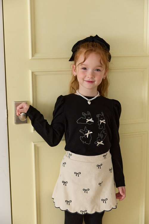 【即納】<berryberry>  Scalloped view skirt (インナーパンツ付)　　