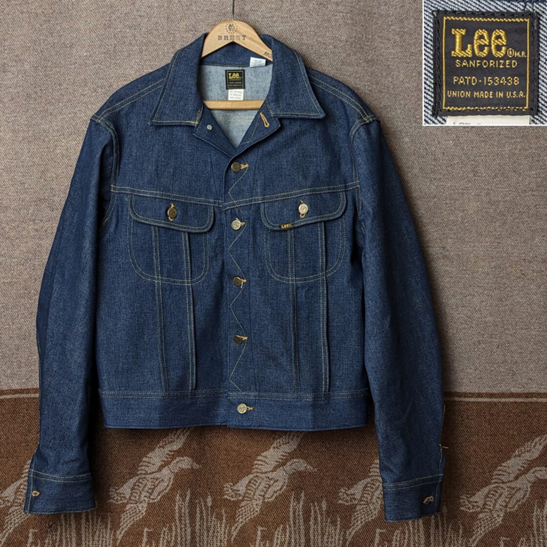 70s Lee 220-0041 Denim Jacket （42） DEAD-STOCK | Pay ID 