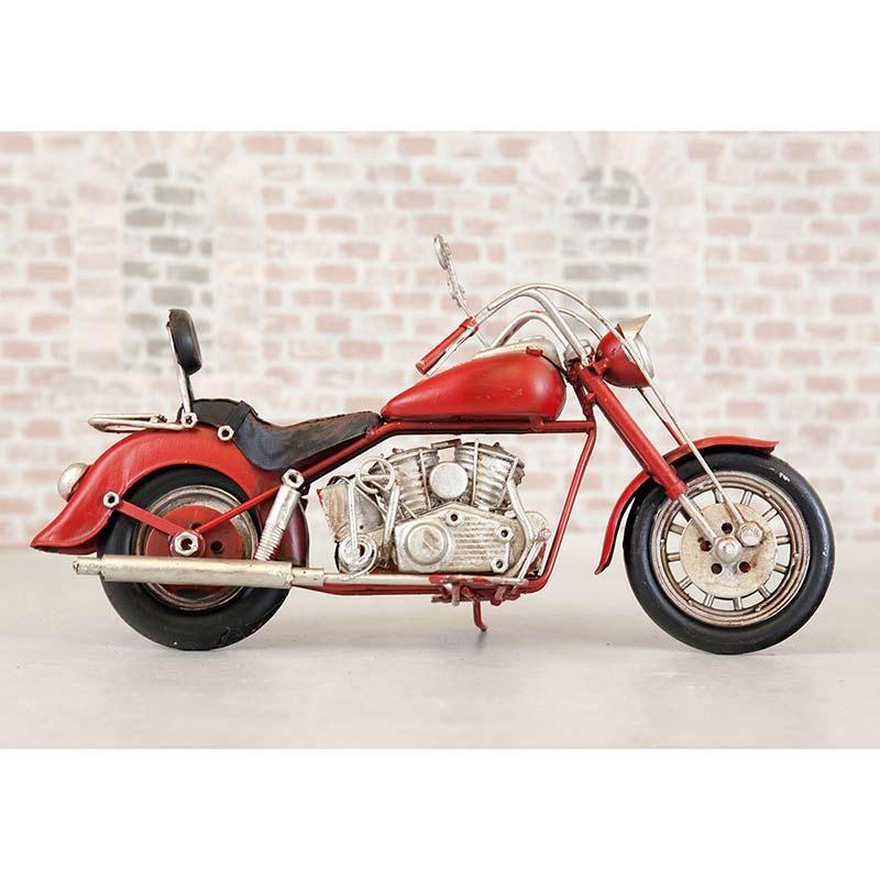 RED WOLF アメリカン雑貨 バイク ブリキ レトロ雑貨 アンティーク