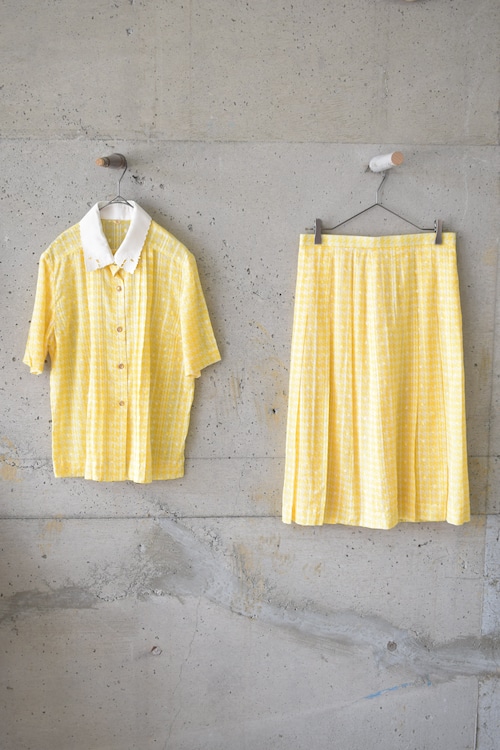 Houndstooth matching set