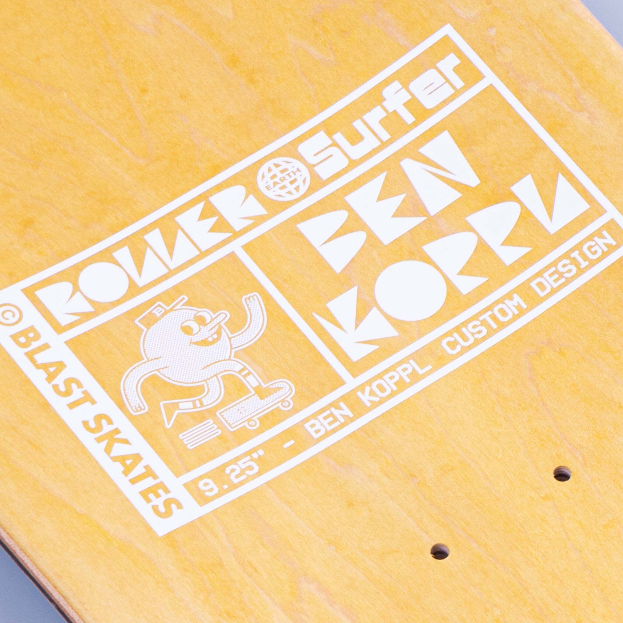 BLAST / KOPPL ROLLER “EARTH” SURFER DECK 9.25 | youth