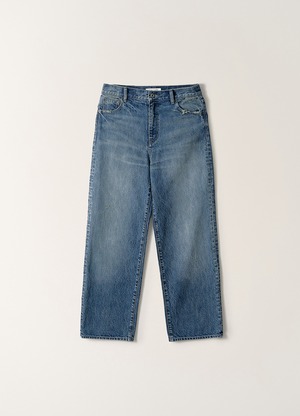 [NOTHING WRITTEN] Faded Light Denim Pants (Light Indigo, M) 正規品 韓国ブランド 韓国通販 韓国代行 韓国ファッション ナッシングリトゥン 日本 店舗