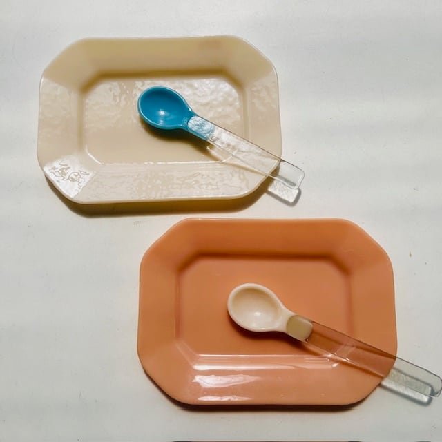 天気雨 バイカラースプーン カラー | ihana design(イハナデザイン）