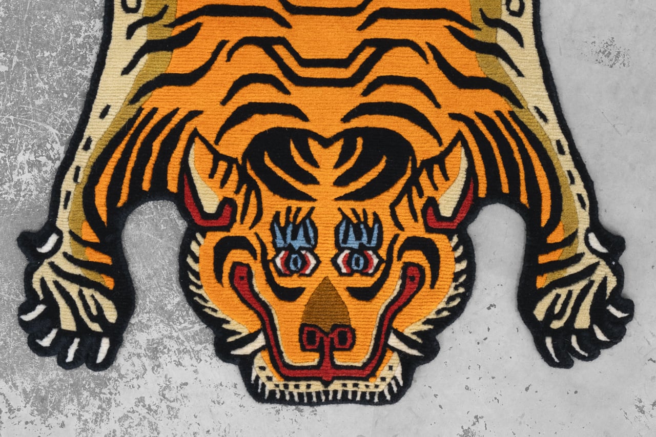 Tibetan Tiger Rug 《Sサイズ•ウール509》チベタンタイガーラグ