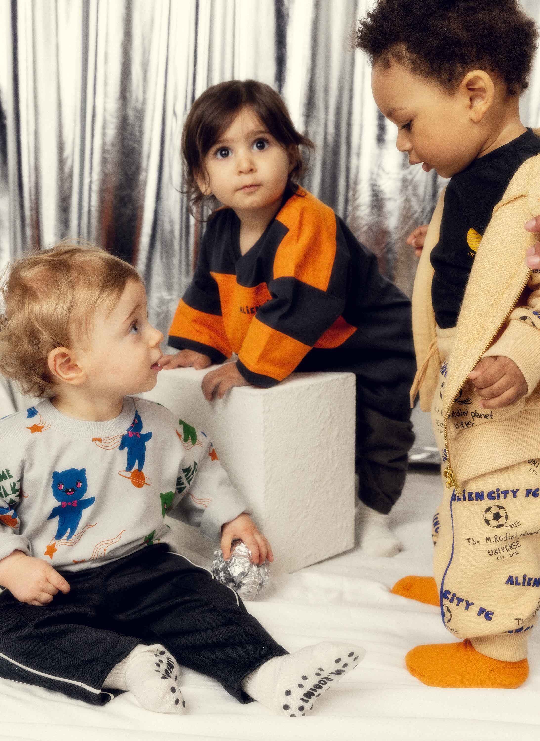 26SS】minirodini( ミニロディーニ )Alien city FC sp ss tee loose