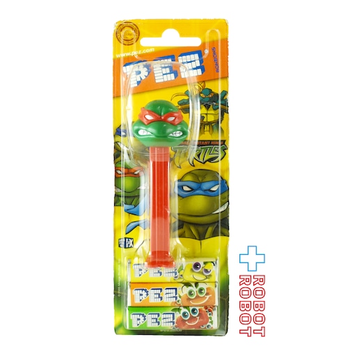 PEZ ティーンエイジ・ミュータント・ニンジャ・タートルズ TMNT ラファエロ キャンディー・ディスペンサー・フィギュア 国内版 未開封