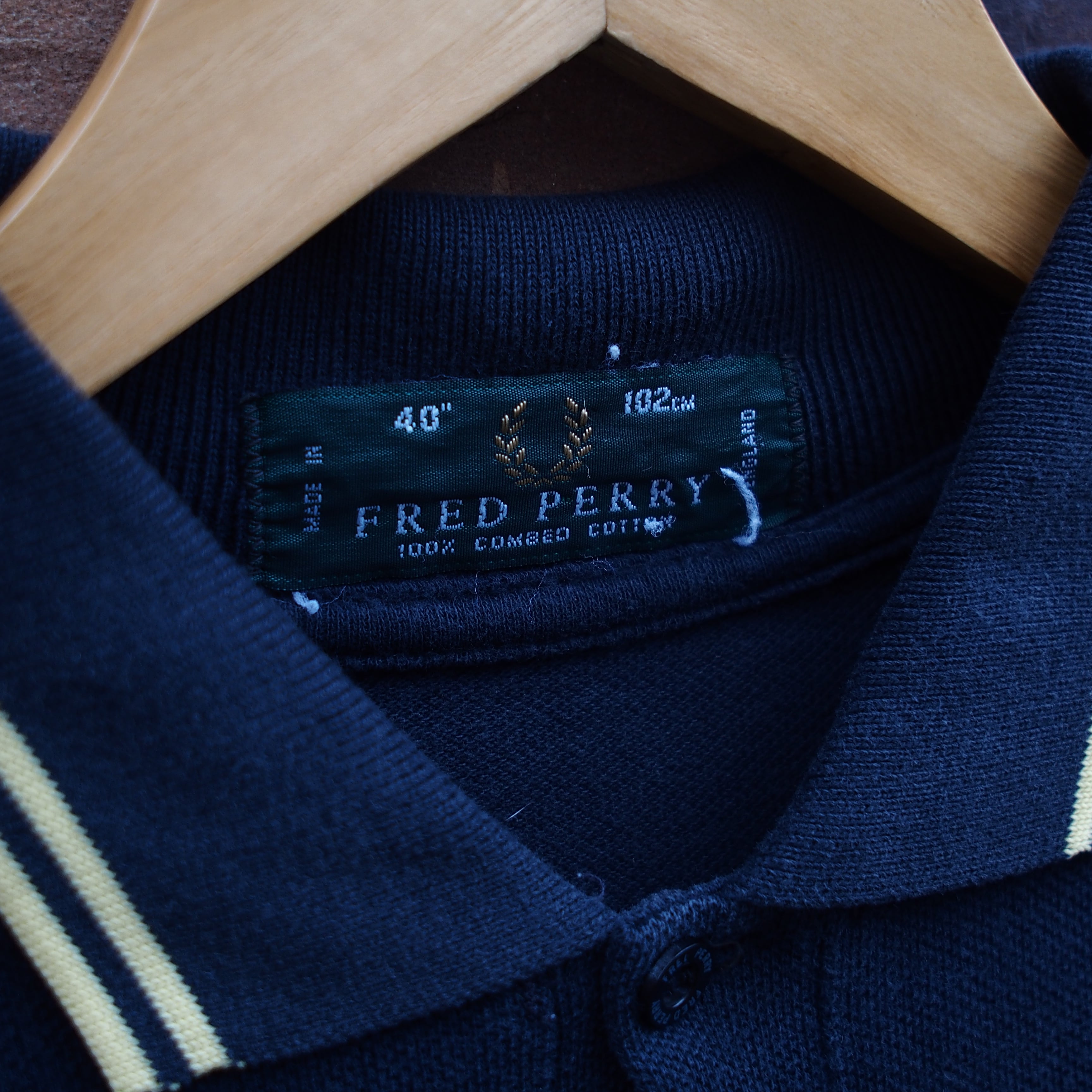 Blur! UK 's FRED PERRY M Polo Size  イングランド製
