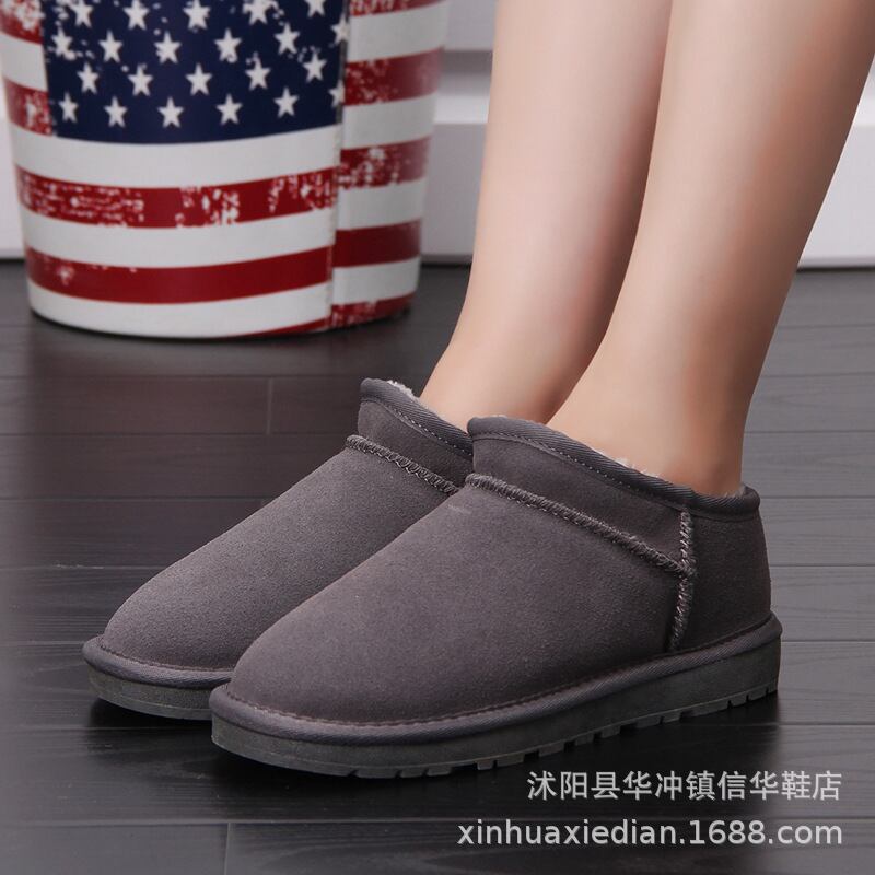 【新作】【送料無料】 アンチシーズンプロモーション、在庫からの特別オファー、浅い口の怠惰な靴、スノーブーツ、大型のカスタムメイドのカップルコットンシューズ-アリババ 大きめサイズ 10b184525749823