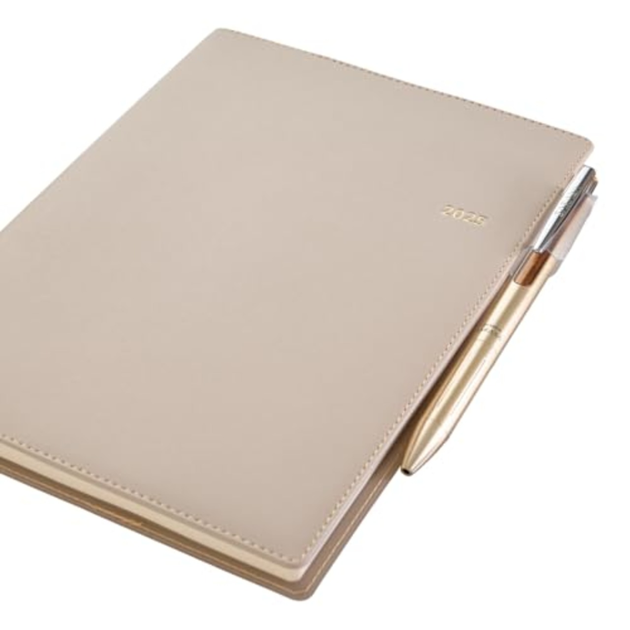 能率 NOLTY 手帳 2025年 4月始まり A5 ウィークリー メモ エクリ 2 ベージュ 9674