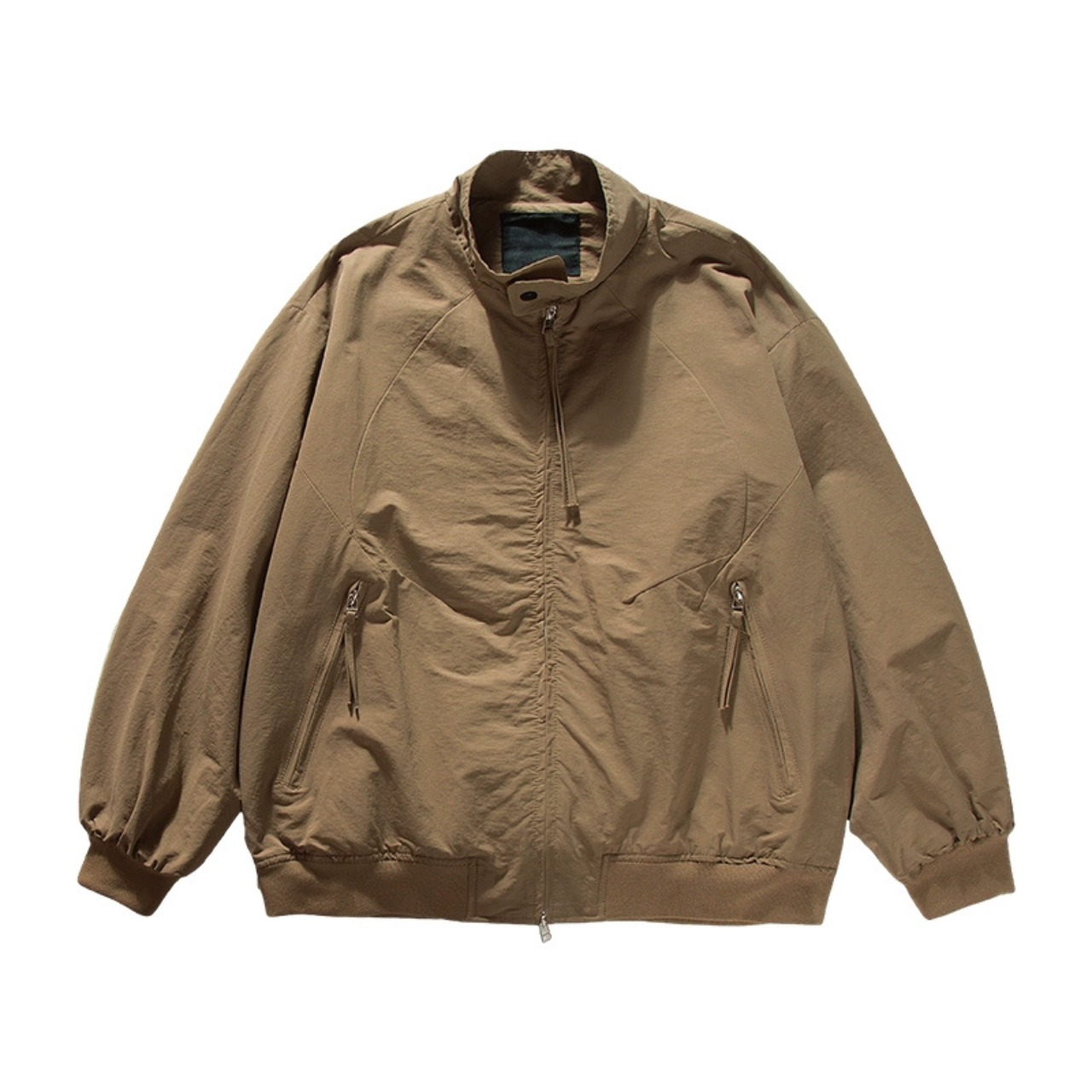 ミニマル スタンドカラー ジップブルゾン K5424 - 12