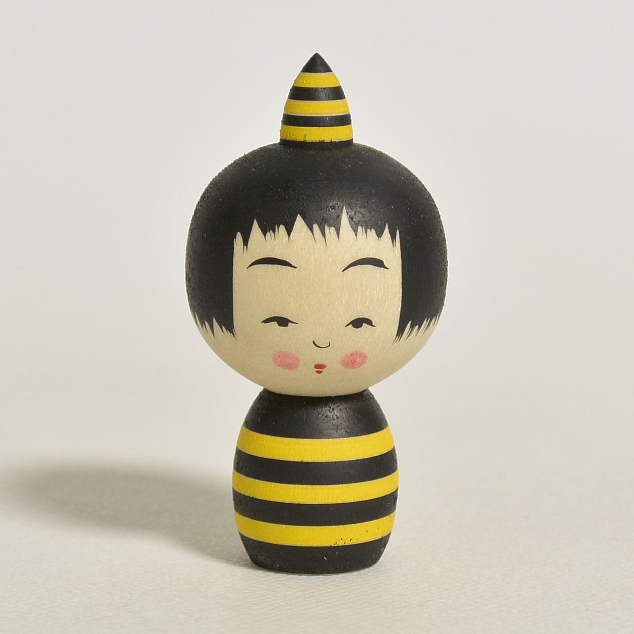 小鬼ちゃんこけし 約1.5寸 約4.5cm 鈴木明 工人（作並系）#2374