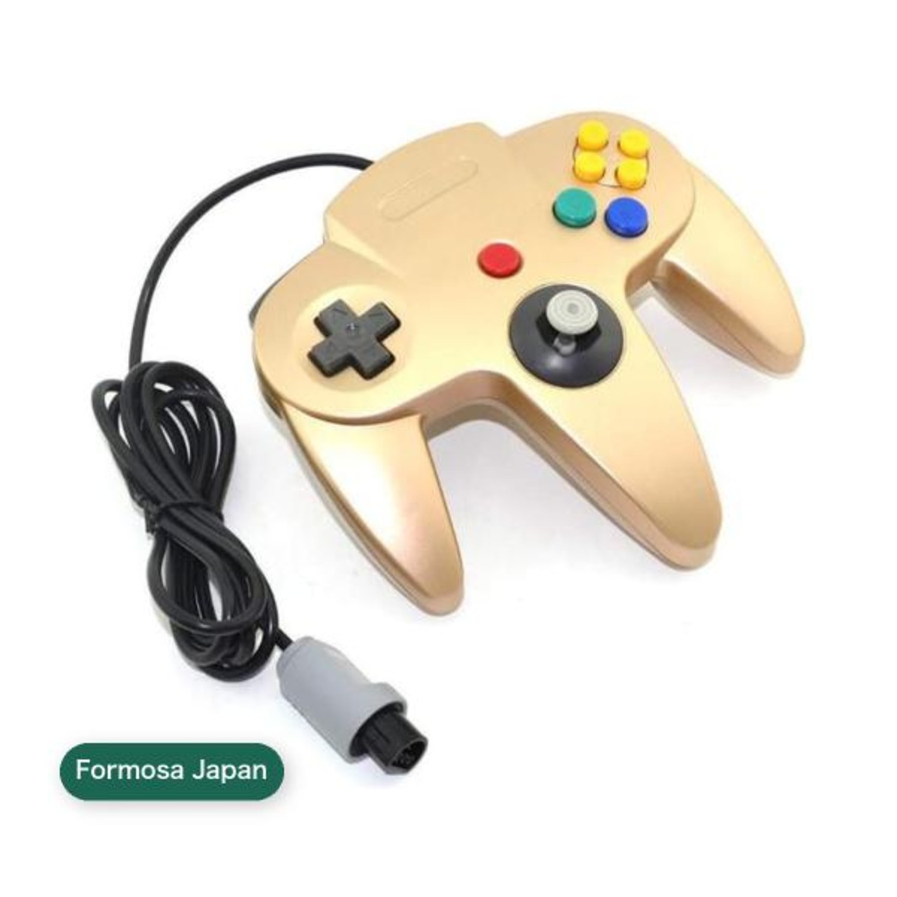 Formosa Japan ニンテンドー NINTENDO64 N64 ゲーム コントローラー ゴールド