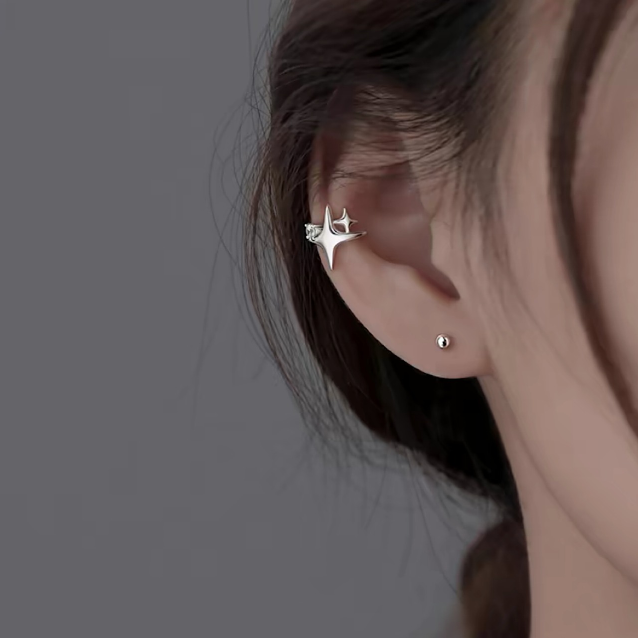 おしゃれ クロス 宝石 ピアス