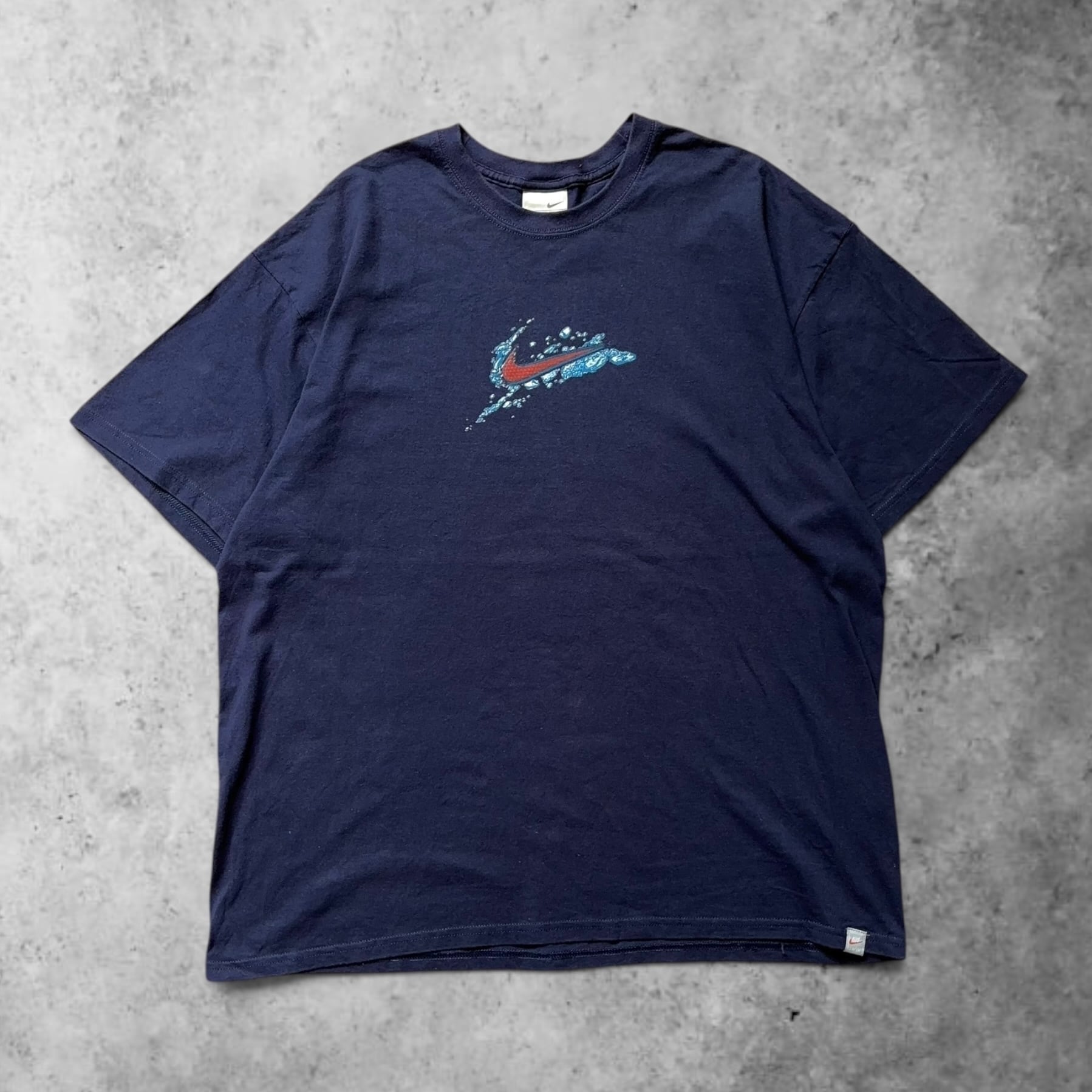 00s OLD STUSSY/TOKYO INT2 print Tee/USA製/銀タグ/L/都市シリーズ