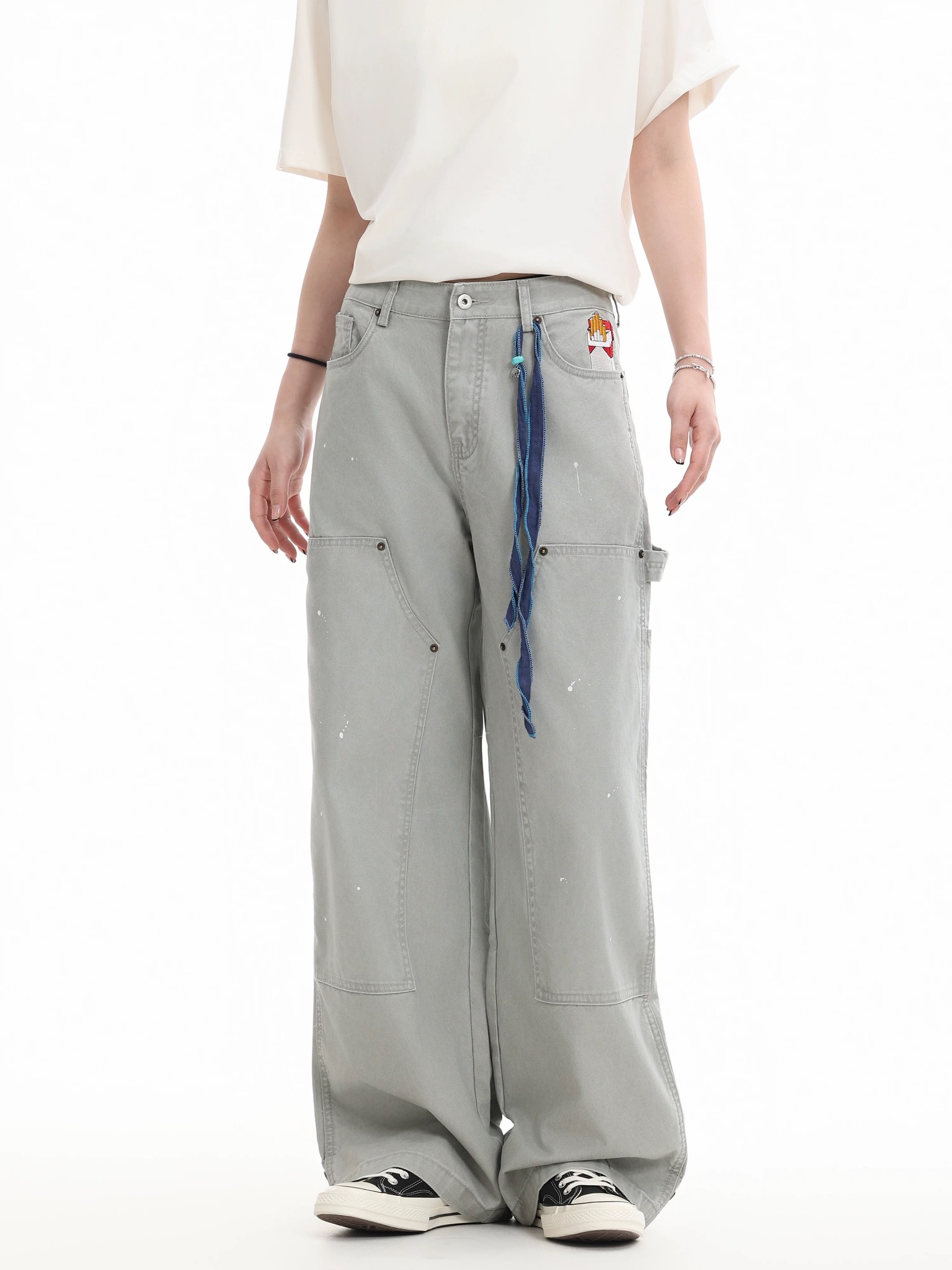 ペインターカーゴワイドパンツ / PAINTER CARGO WIDE PANTS
