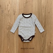 韓国子供服 / 26Autumn / 〖取寄〗Brodyjane / モカレオベビースーツ / ベビー服 / 赤ちゃん服 / ロンパース *S/M*