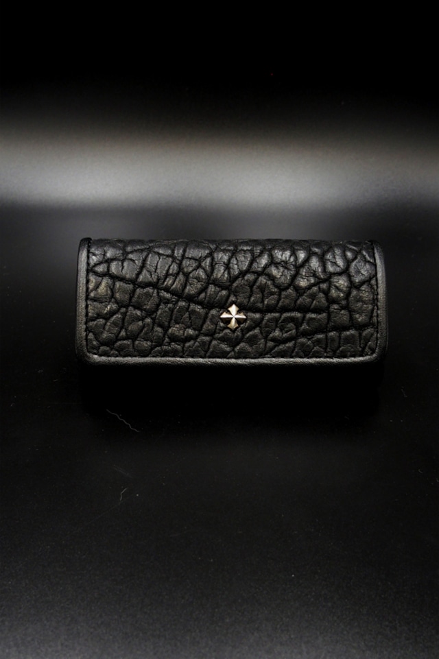 Item No.0464： New Key Case3 /Elephant Navy / Initial model "A"