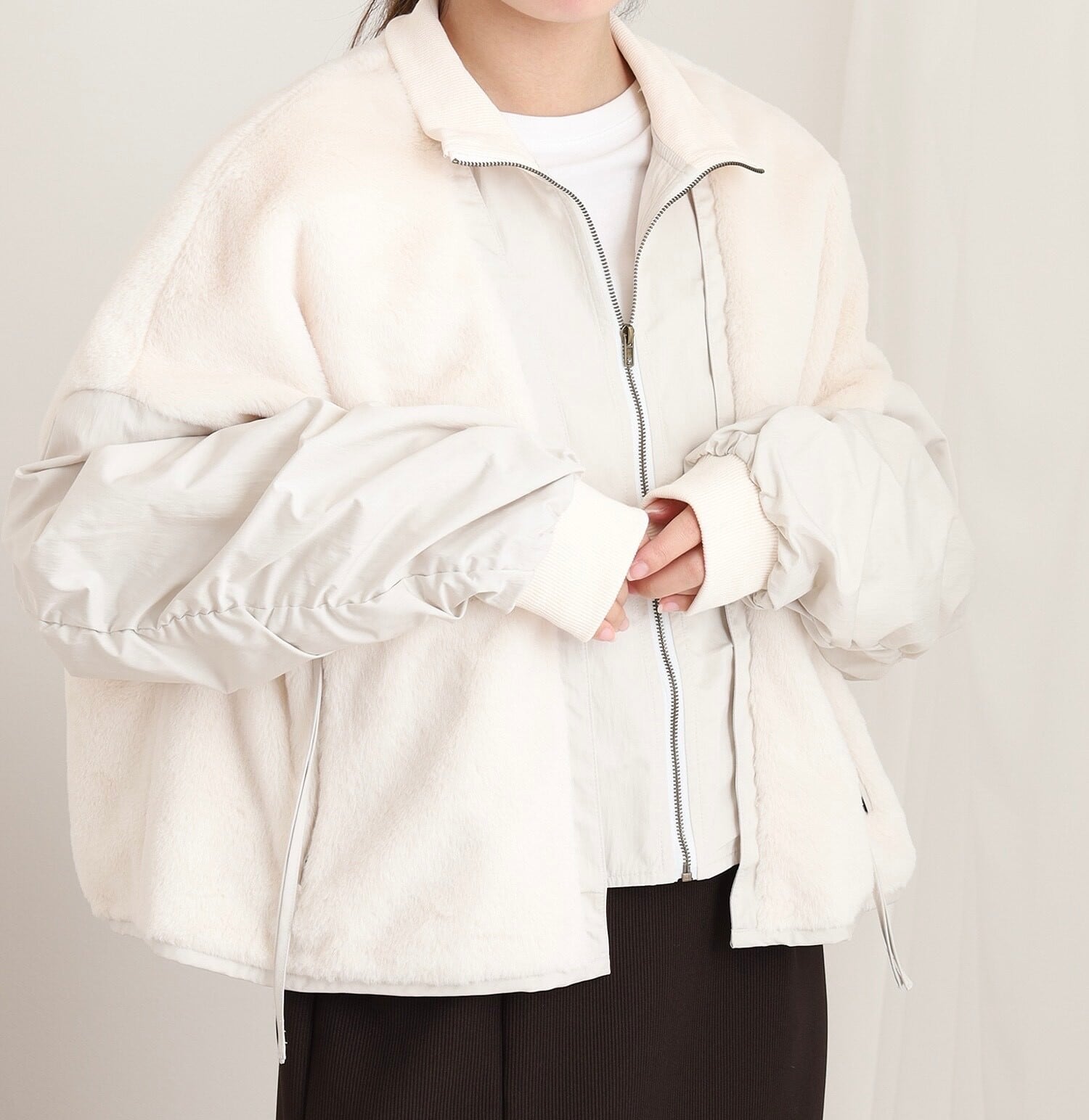 フェイクファージャケット