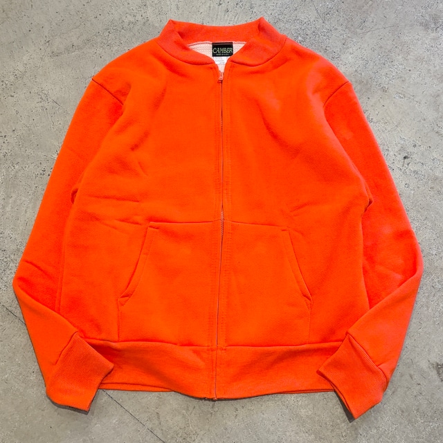 CAMBER F/Z SWEAT SHIRT ORANGE THERMAL
