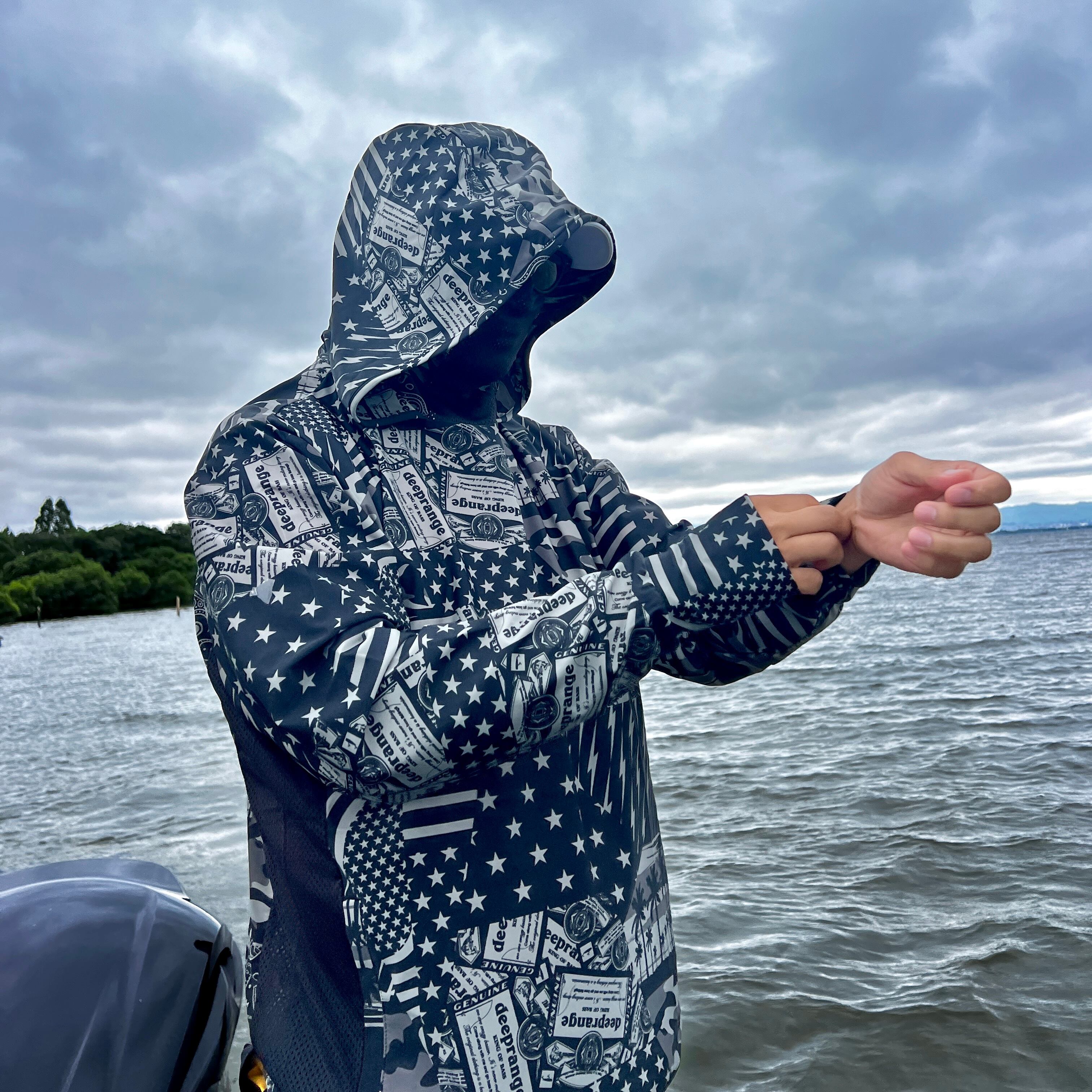 バスマニア　3WAY UV RUSH Original pattern Uv Rush 3way Pullover［ORIGINAL Design］［LIMITED