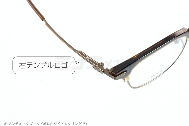 999.9×FERRAGAMO メガネ SF9022 213 サーモント ブロー ウエリントン コラボモデル アジアンフィット オシャレ ブランド フォーナインズ フェラガモ 鯖江 日本製 正規品-5枚目