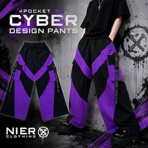 4POCKET CYBER DESIGN PANTS | NIER CLOTHING